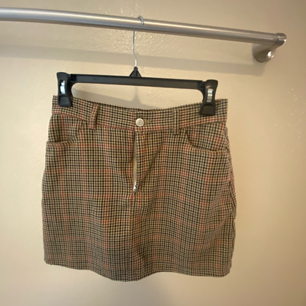 Brandy Melville plaid skirt